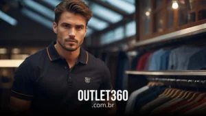 blusa polo masculina