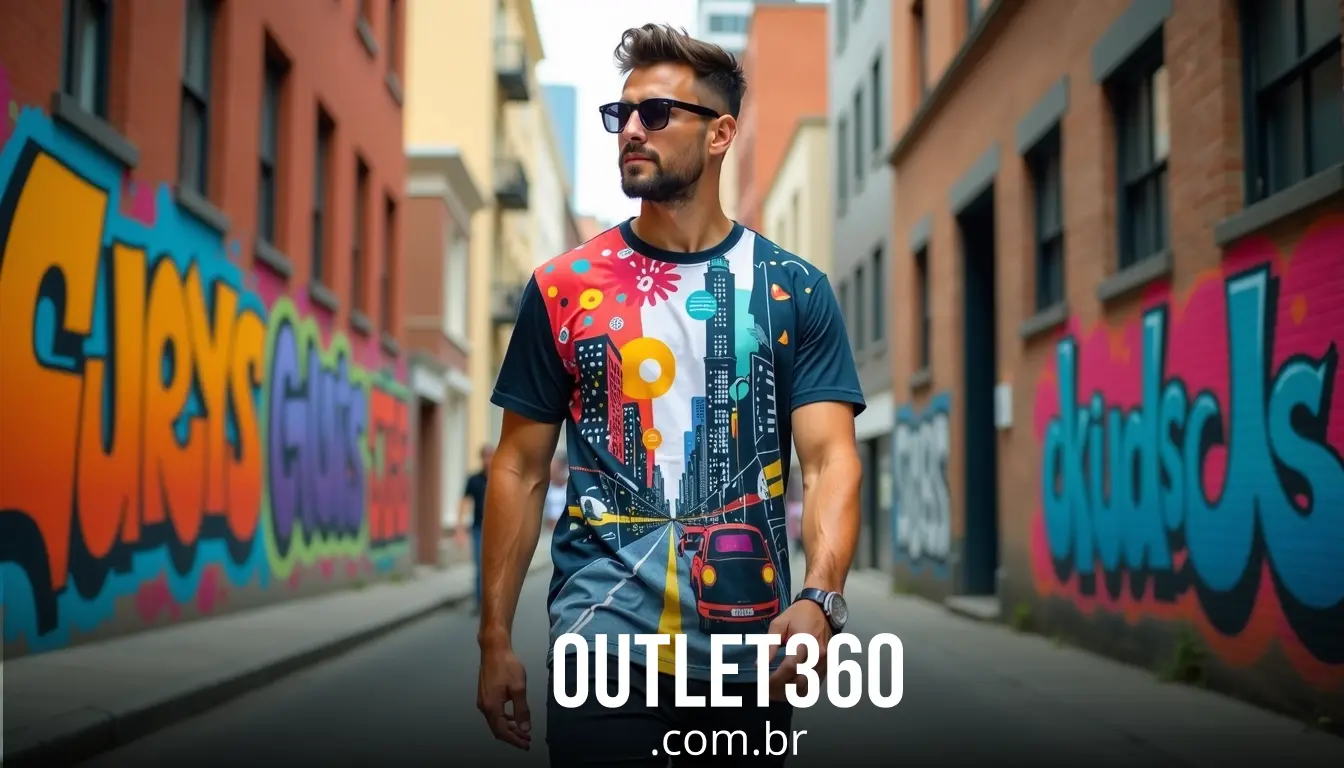 Vantagens das Camisas com Estampas Urbanas
