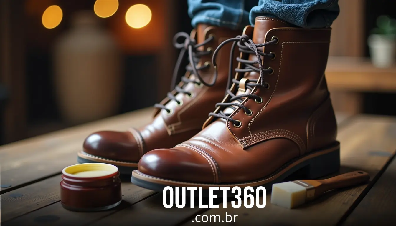 Cuidados Essenciais com Botas de Couro Marrom