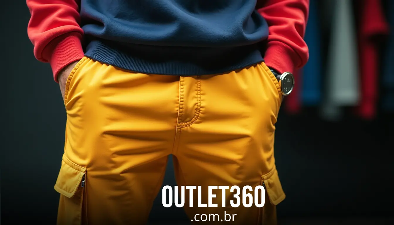 Calça Casual Masculina Streetwear: Estilo e Versatilidade