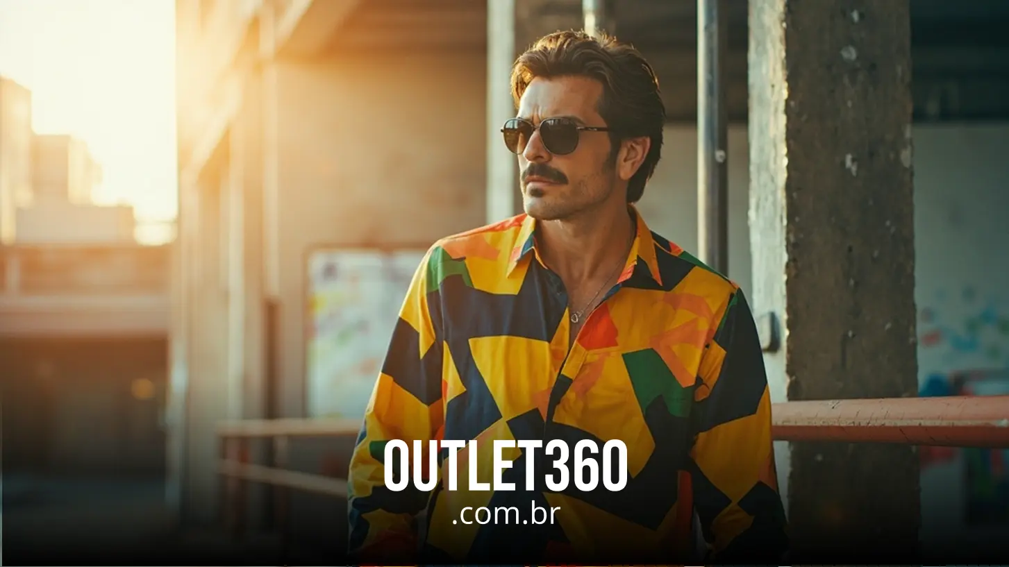 Combinações versáteis com a camisa geométrica para toda ocasião