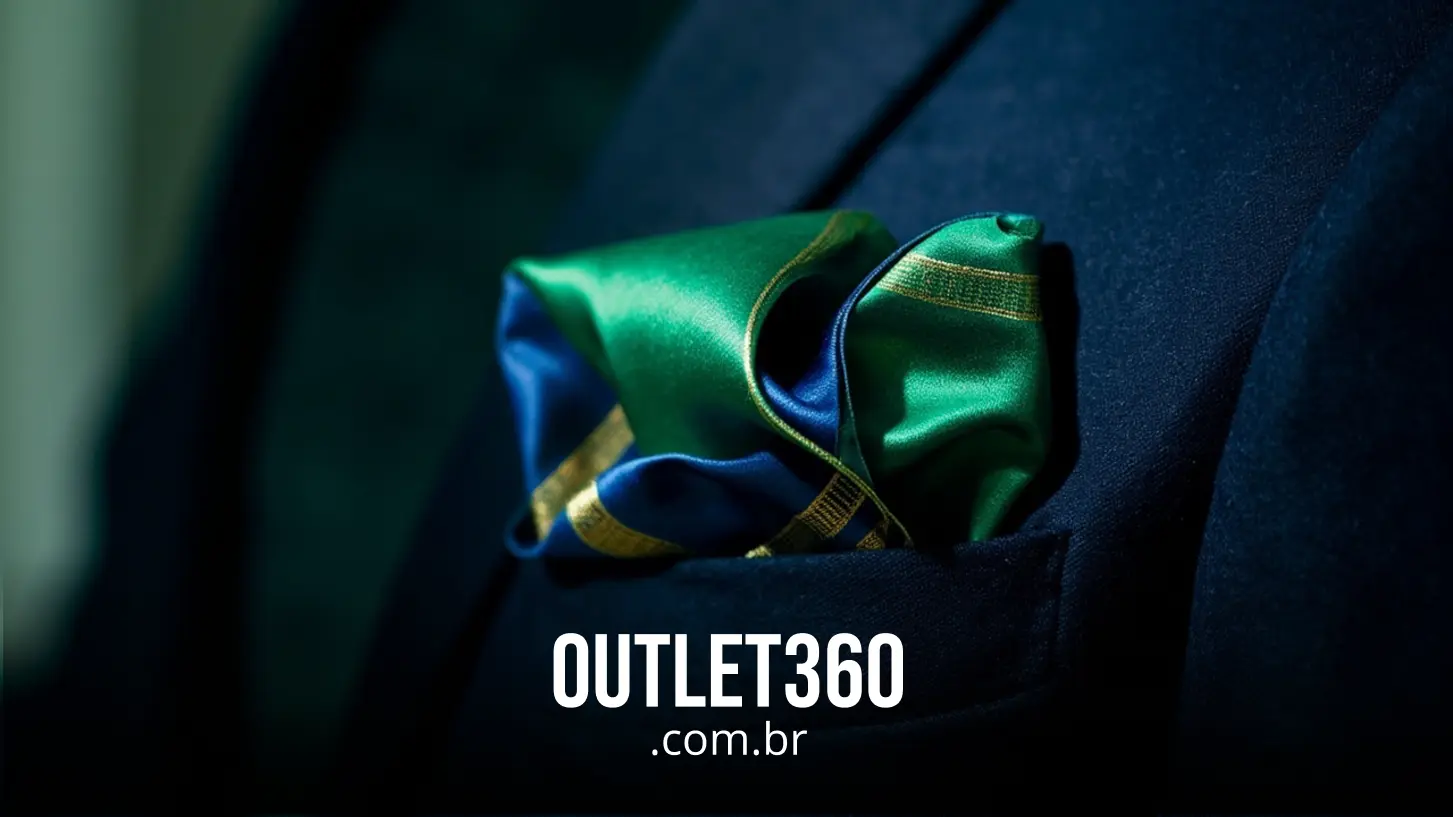 Tecidos e estilos de lenço liso que valorizam o look masculino