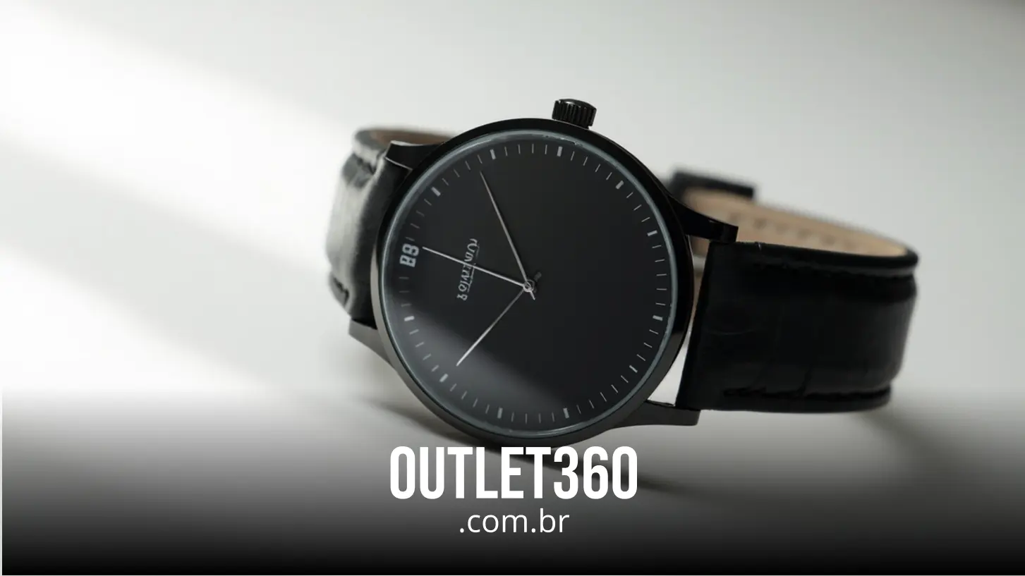 Modelos de relógio preto que se destacam no mercado