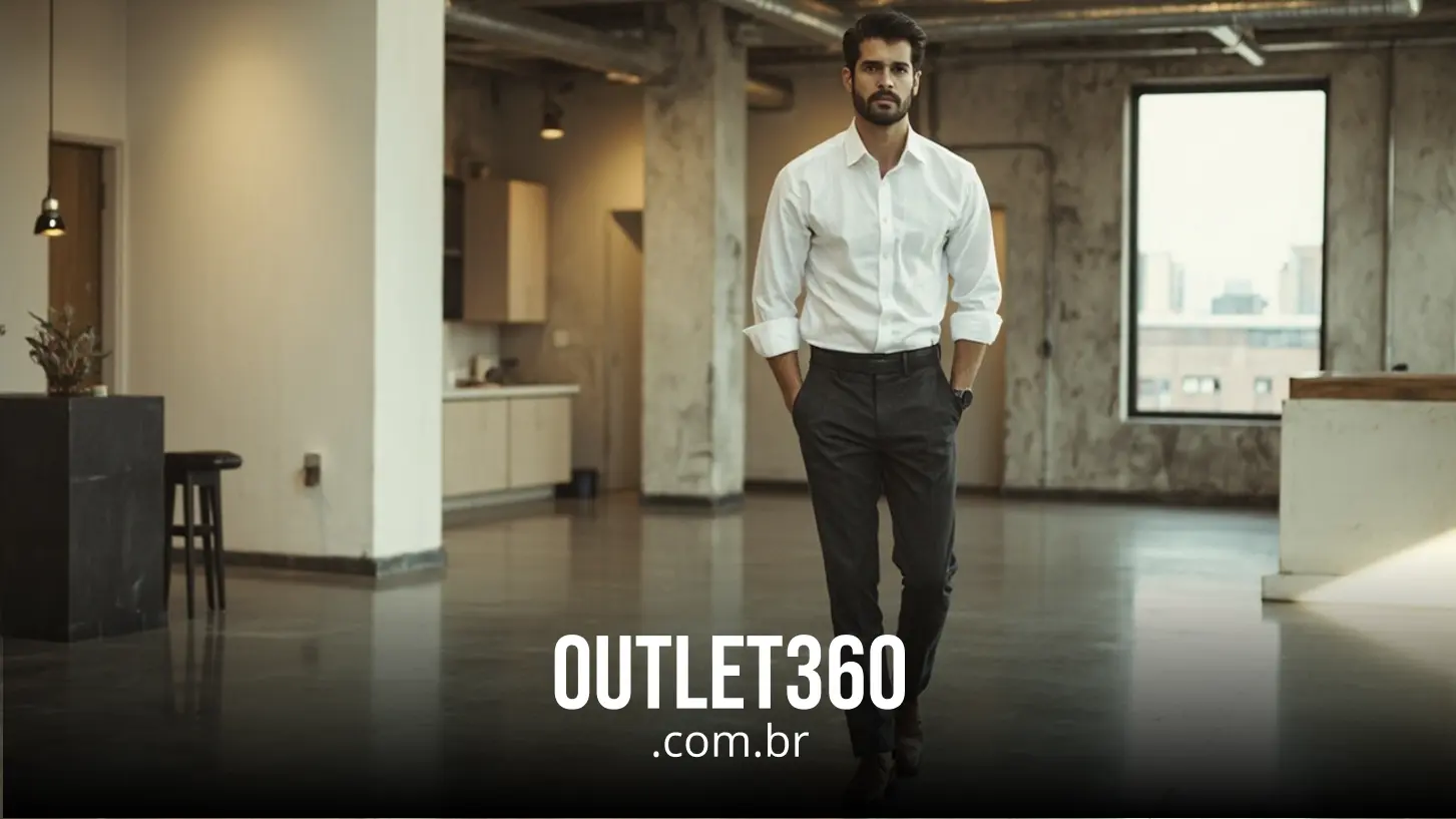 Combinações elegantes com calça social masculina skinny