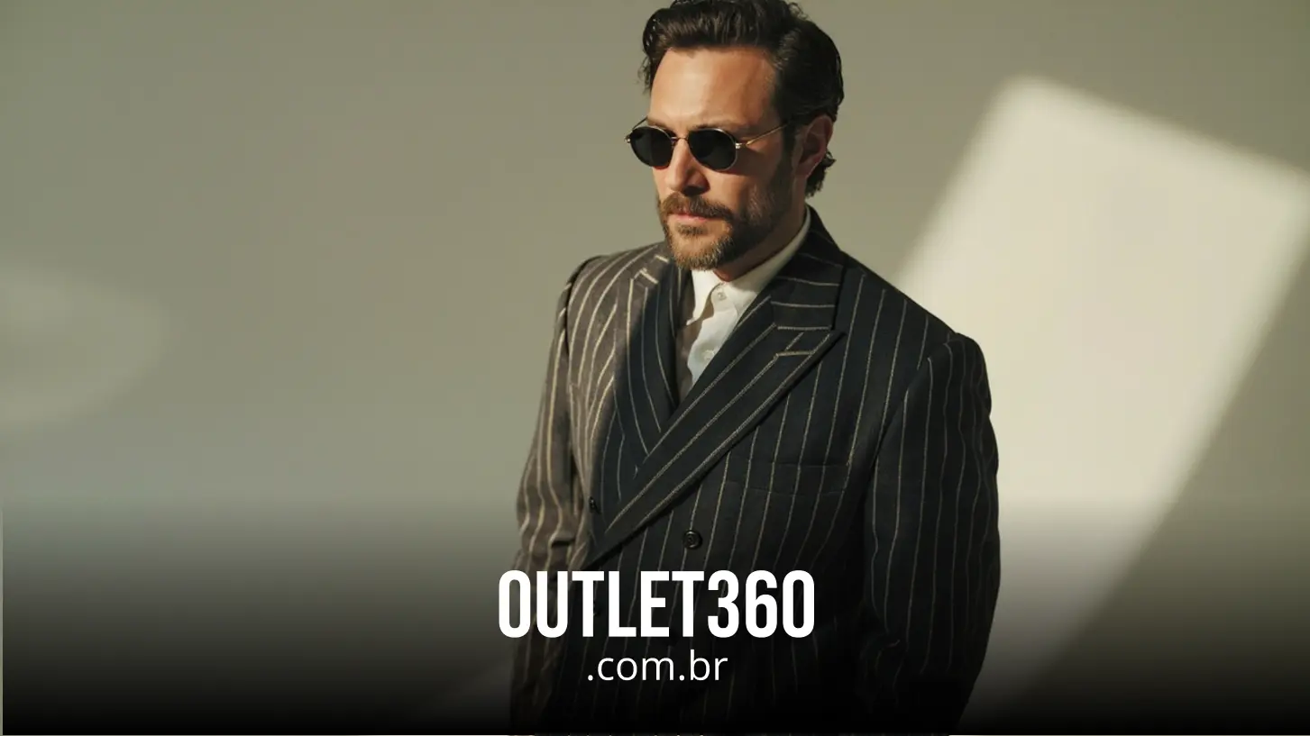 Combinações de estilo com blazer masculino listrado
