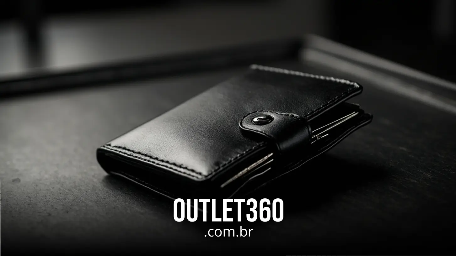 Modelos Modernos de Carteira Masculina Preta
