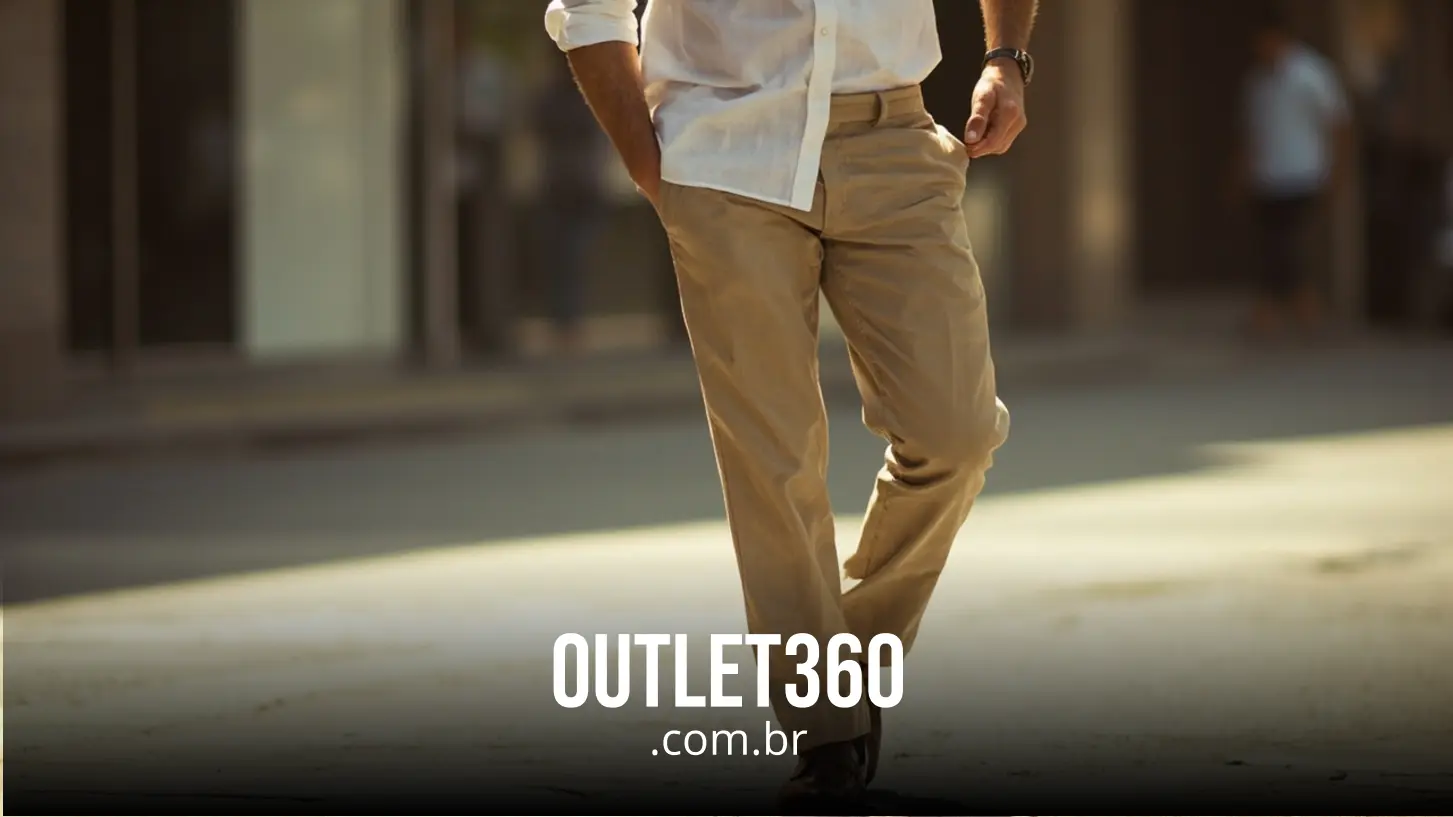 Combinações imbatíveis com calça cáqui masculina
