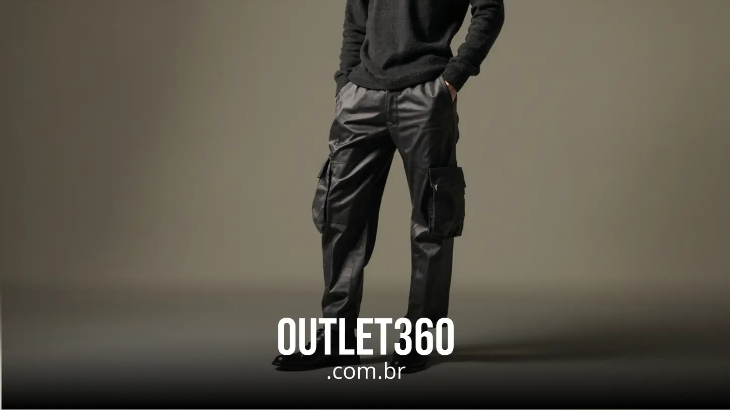 Tecidos, cores e acabamentos que elevam a elegância da jogger cargo