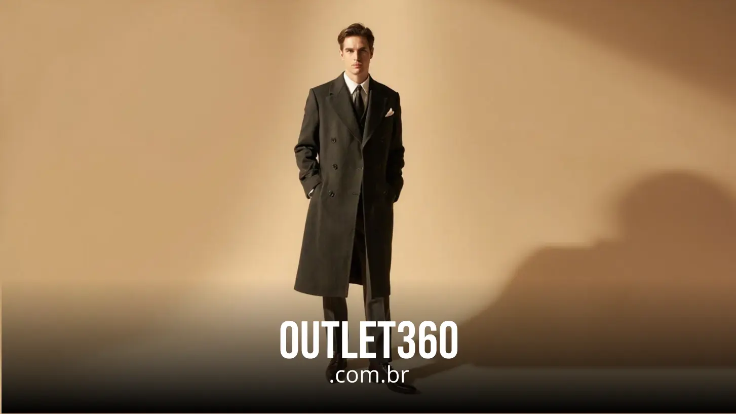 Combinações modernas com fraque alongado
