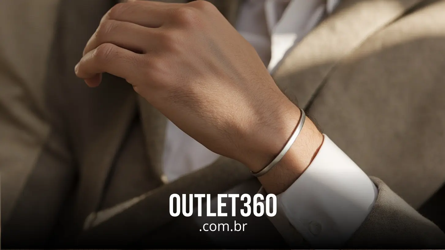 Combinações elegantes com pulseiras discretas masculinas