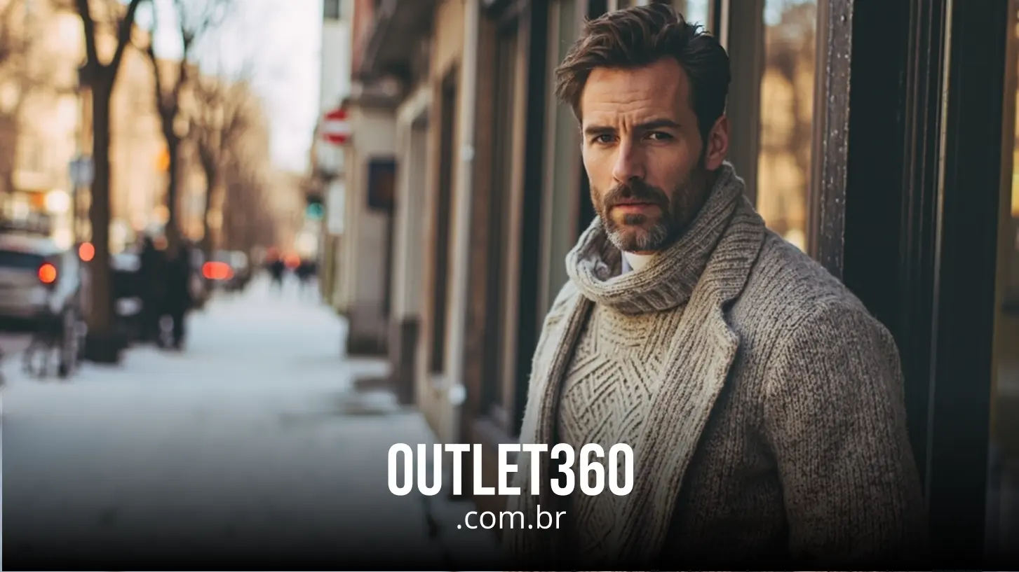 Os benefícios do suéter masculino acrílico para o conforto e o desempenho térmico