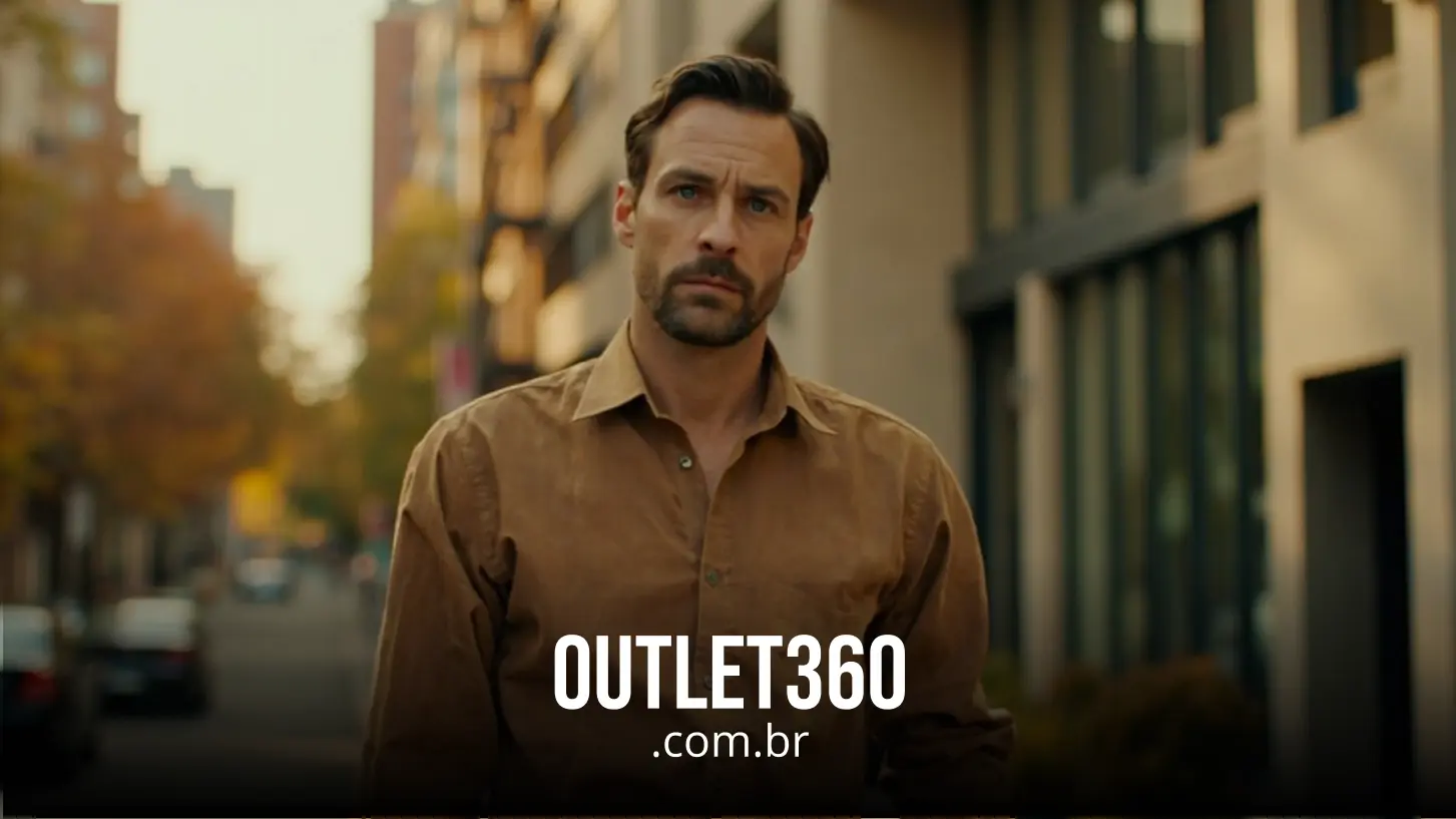 Inspirações de Looks com Camisa Marrom Masculina