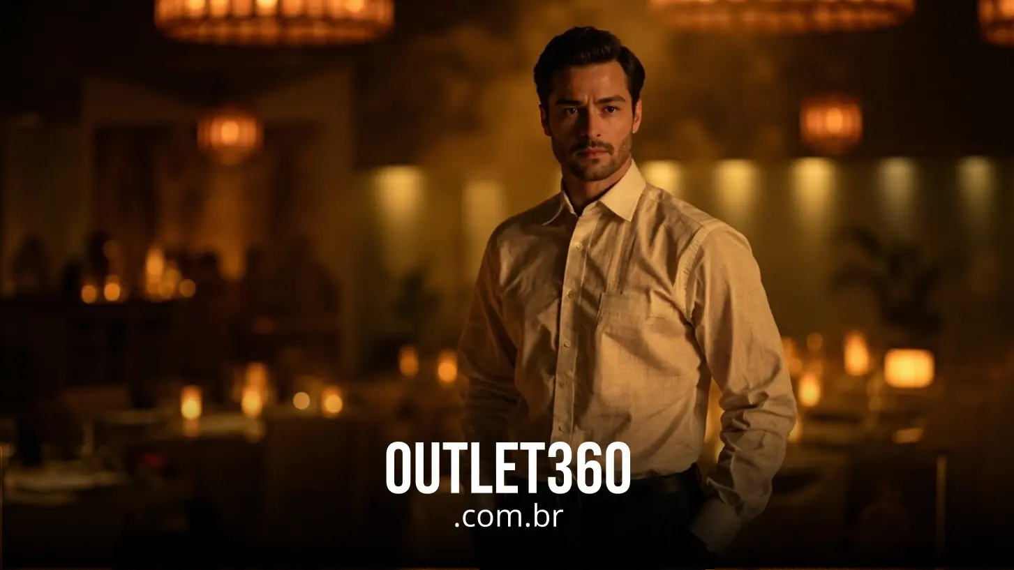 Harmonia entre ambiente e vestuário masculino